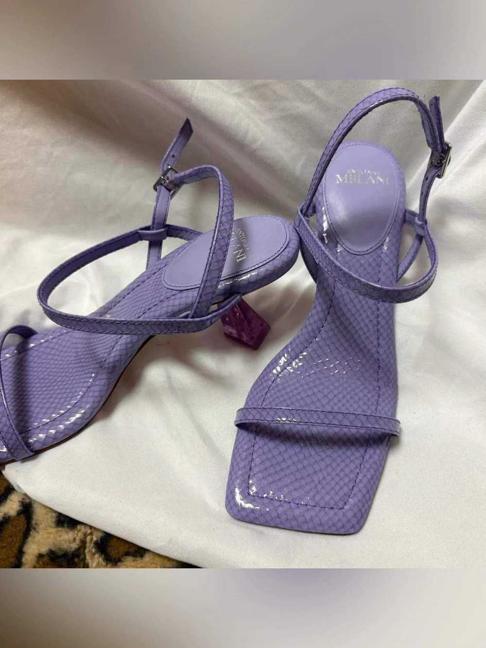 NWT Y2K Antonio Melani Purple Heals